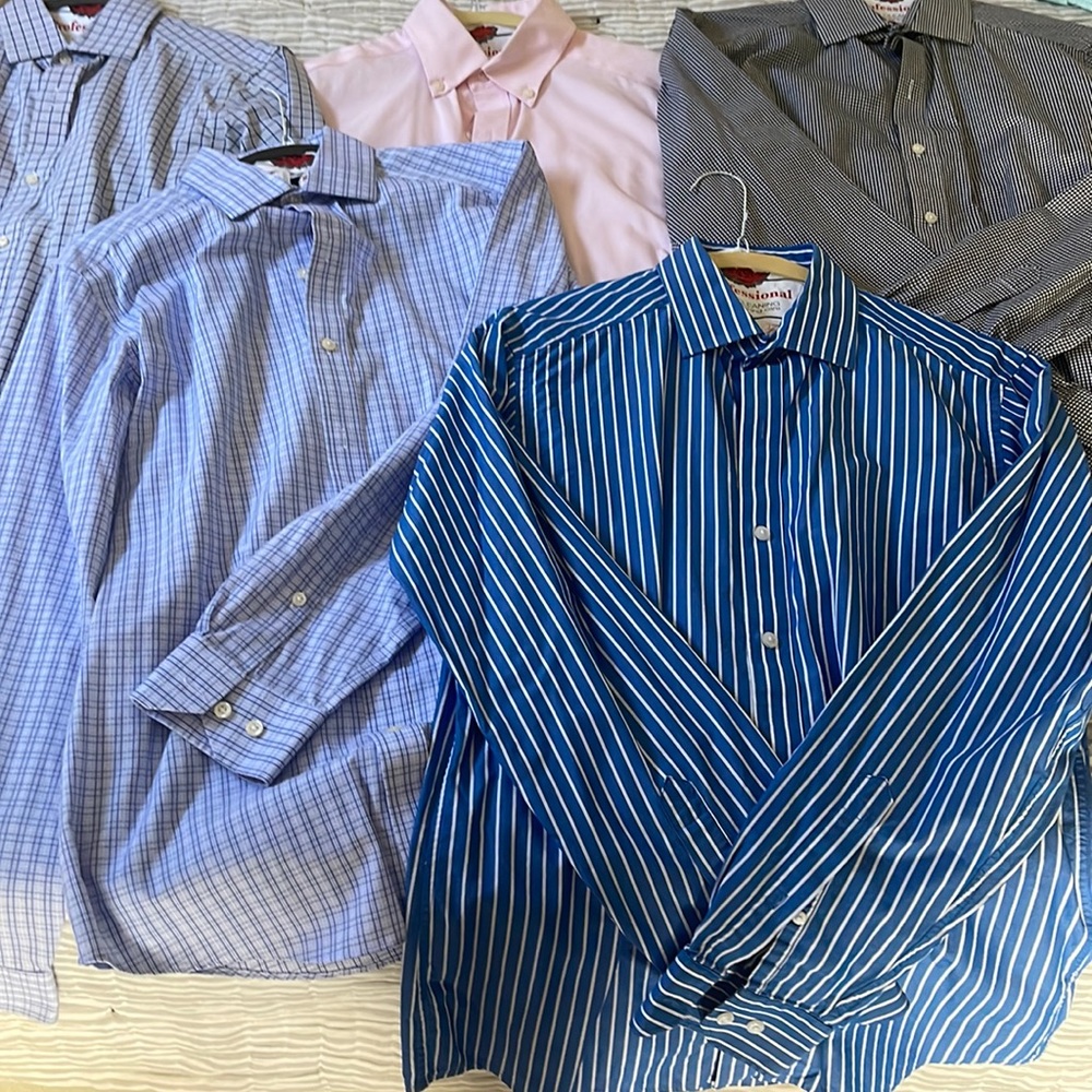 Classic Buttoned Down Men’s Dress Shirts